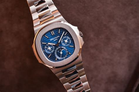 patek philippe nautilus with complications|Patek Philippe watch value.